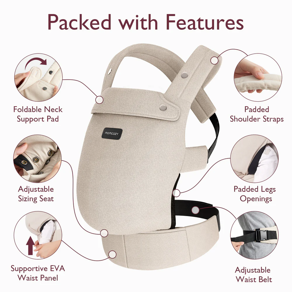 Momcozy Baby Carrier Features