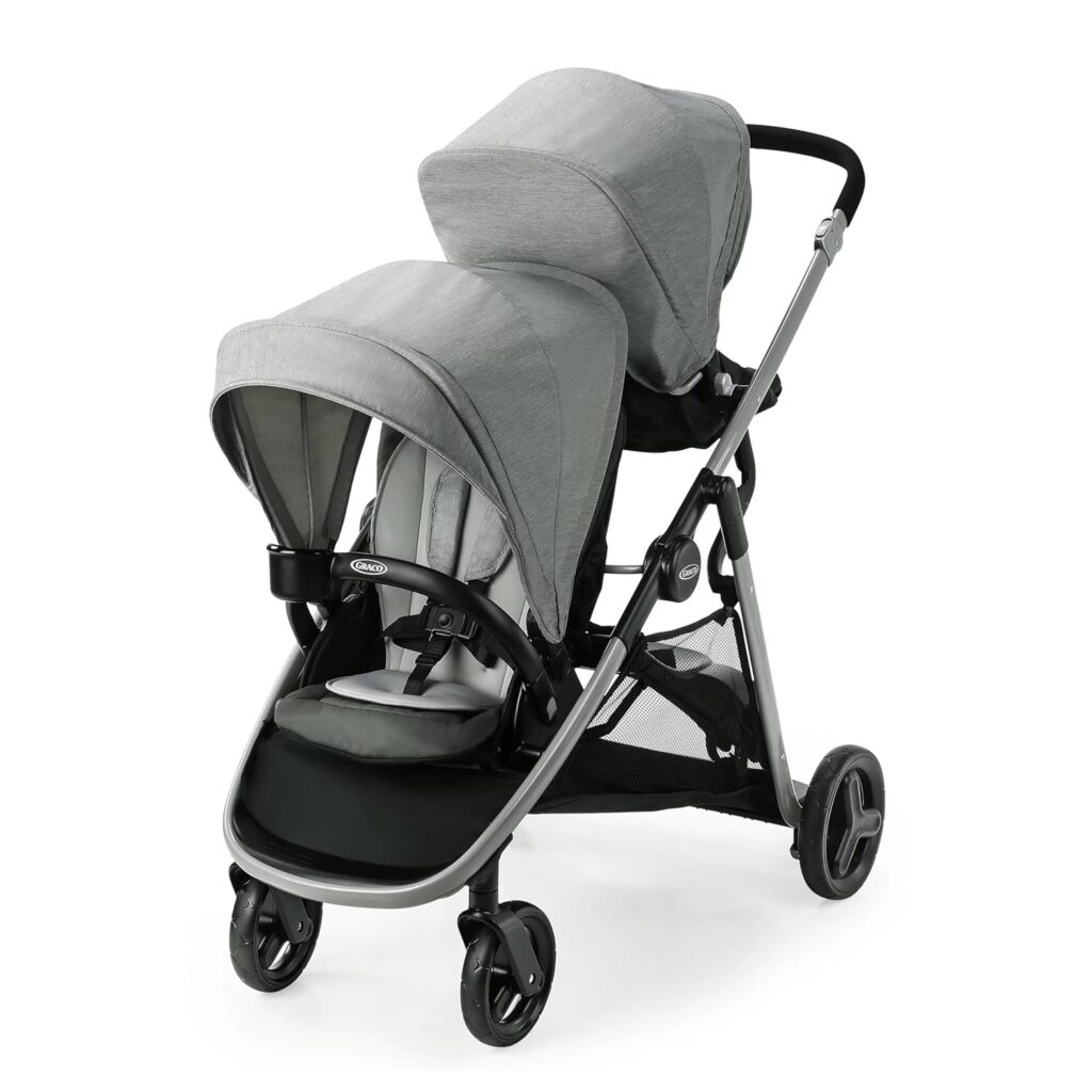 Graco Double Stroller Features Bench Seat